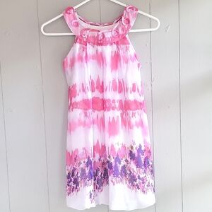 🌴 Hype Girls Sleeveless Pastel Dress